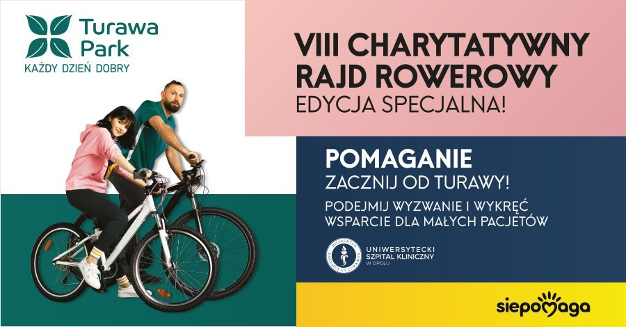 Rower pomaga – VIII edycja Rajdu Charytatywnego ruszyła!