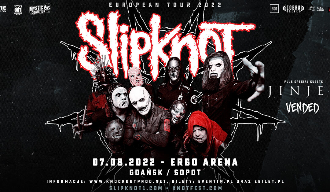 Slipknot, Jinjer i Vended zawładną Gdańskiem