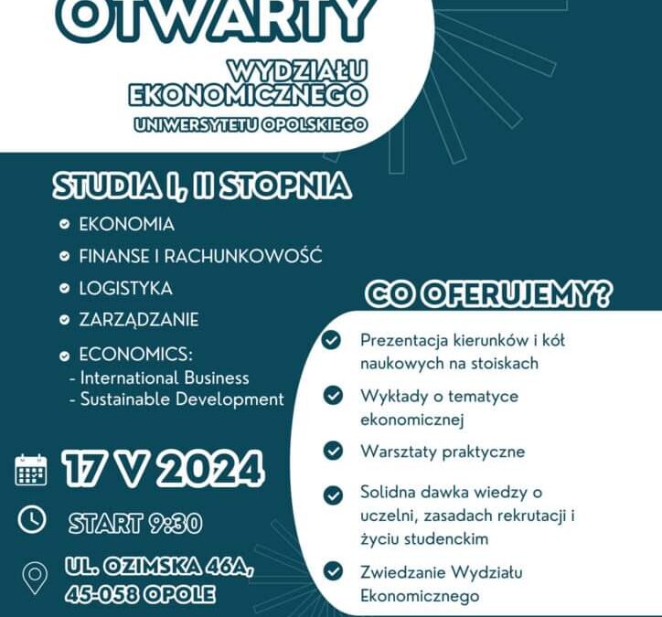 Dzień Otwarty Wydziału Ekonomicznego