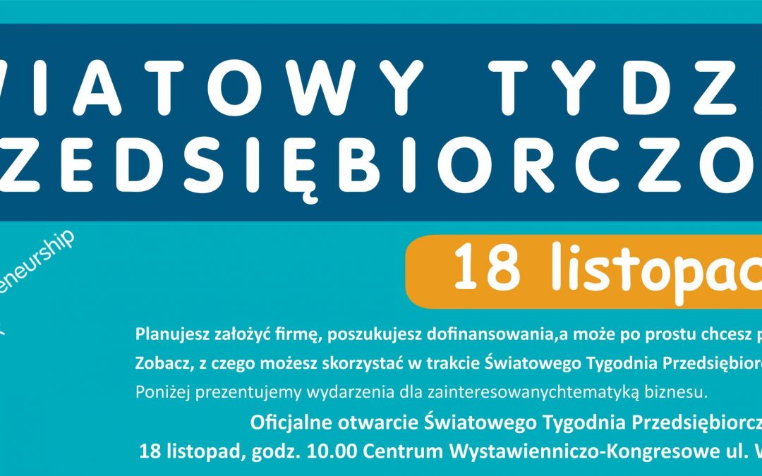 Światowy Tydzień Przedsiębiorczości na Opolszczyźnie