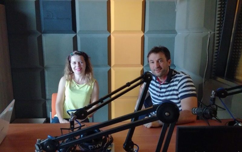 Radiowcy opowiadają gościom z Czarnogóry o Sygnałach