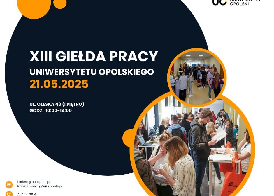 XIII Giełda Pracy Uniwersytetu Opolskiego