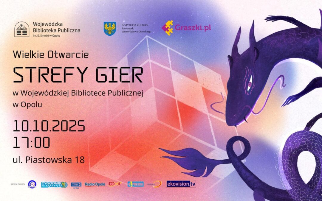 Wielkie otwarcie Strefy Gier w Wojewódzkiej Bibliotece Publicznej w Opolu