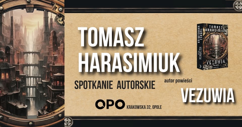 Spotkanie autorskie z Tomaszem Harasimiukiem