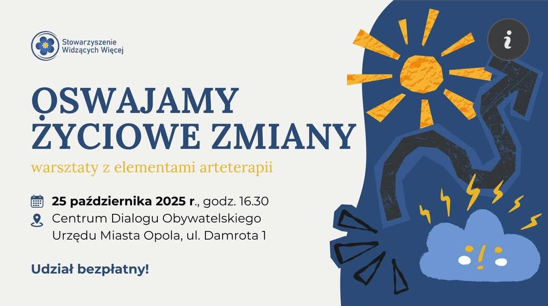 Zamień stres na sztukę – warsztaty o radzeniu sobie ze zmianą