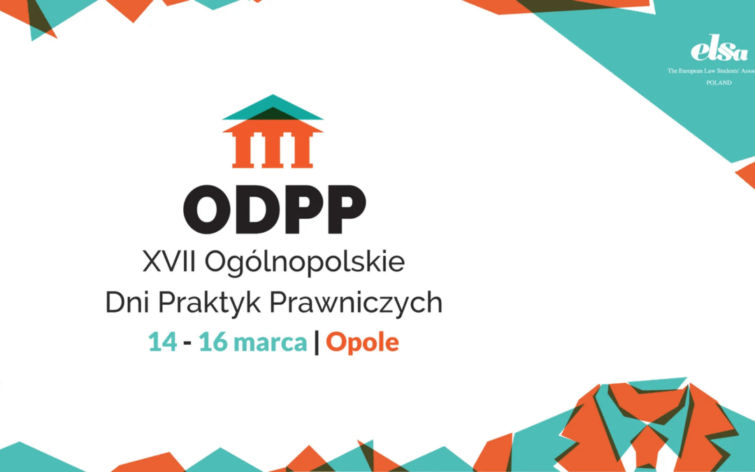 XVII edycja Ogólnopolskich Dni Praktyk Prawniczych