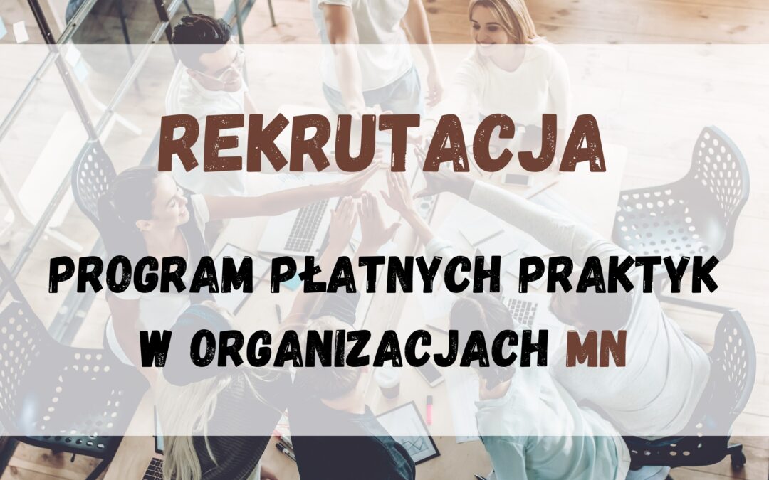 Zdobądź doświadczenie i wsparcie w organizacjach mniejszości niemieckiej poprzez płatne praktyki!