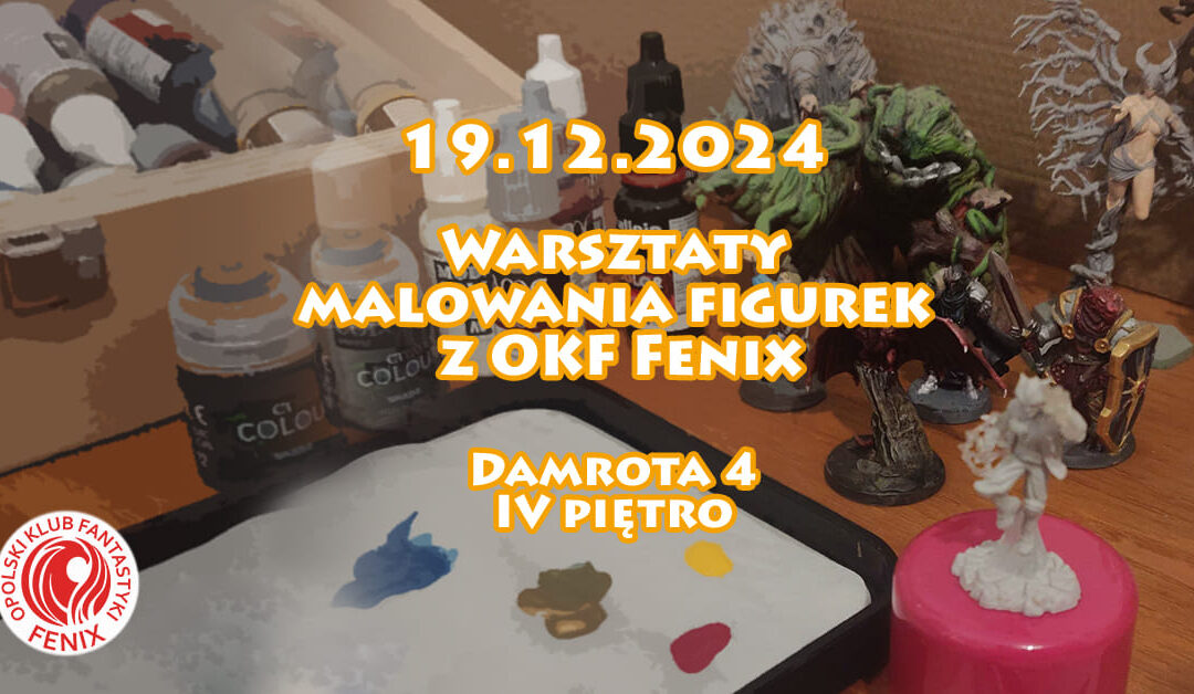 Warsztaty z malowania figurek postaci gier RPG