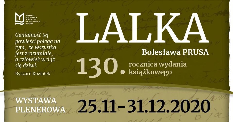 Kultowa powieść Bolesława Prusa powraca w nowej formie