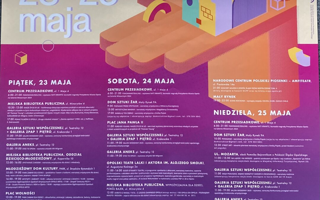 Opolska kultura – Dni Opola w Miejskiej Bibliotece Publicznej